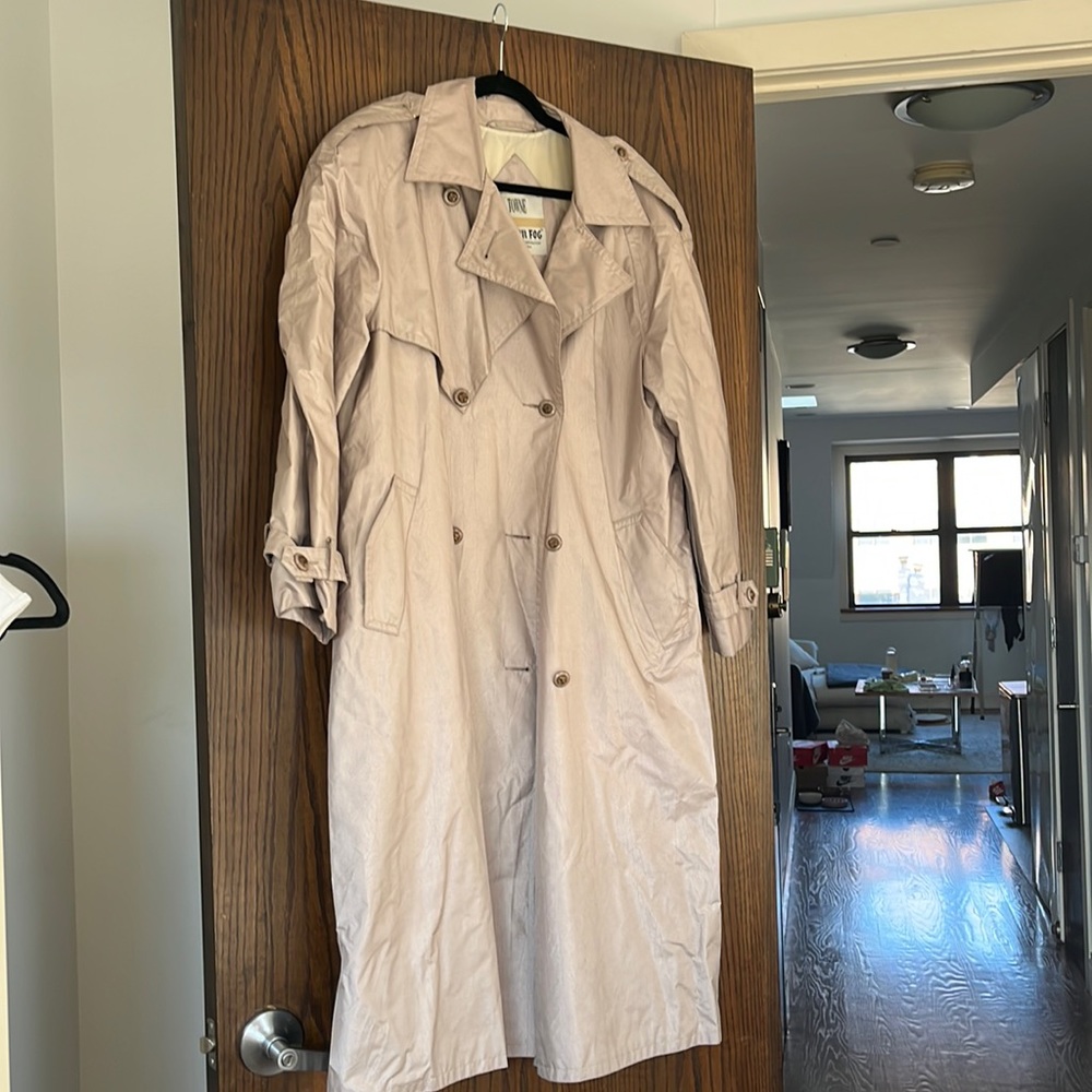 LONDON FOG VINTAGE RAIN TRENCH COAT